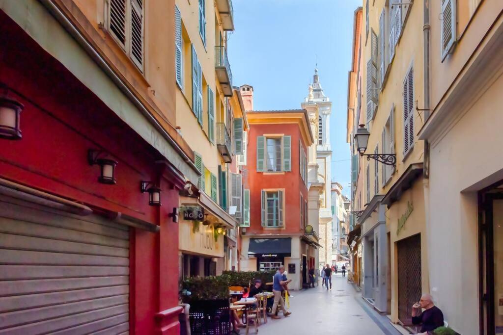 L23 Rossetti Old Town 3 Min To The Sea/Ac & Wifi Leilighet Nice Eksteriør bilde